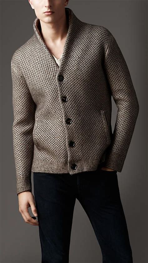 thomas burberry cardigan|Men’s Luxury Knitwear .